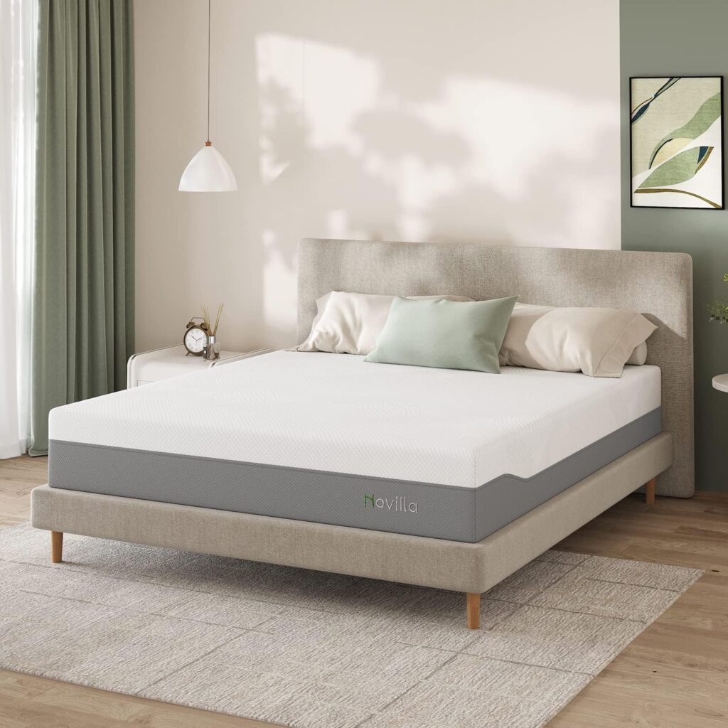 Novilla Full Size Mattress, 12 Inch Cooling Gel Memory Foam Mattress in a Box, Foam Mattresses for Cooler Sleep  Pressure Relief, Medium Soft Bed Mattresses with Motion Isolation, Vibrant