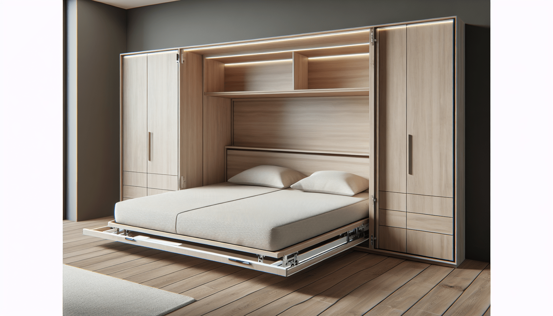 Murphy Bed with Cheap $20 Hardware Murphy Bed with Cheap $20 Hardware