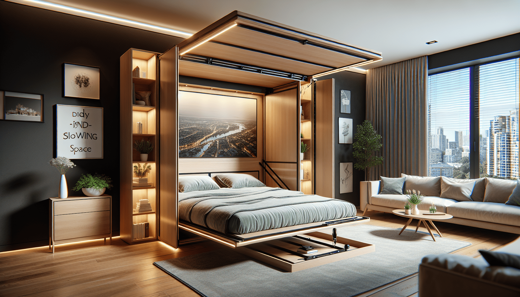 INCREDIBLE Space Saving Furniture - Murphy Bed Ideas ➤ 8 !