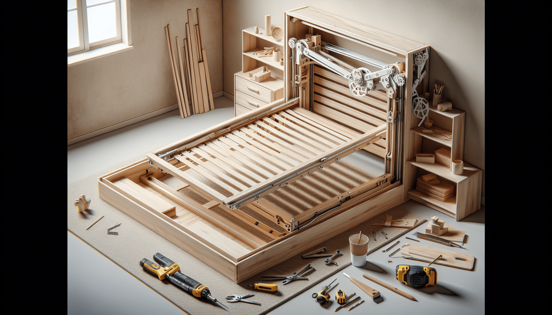 Building a Murphy Bed with Create-a-Bed