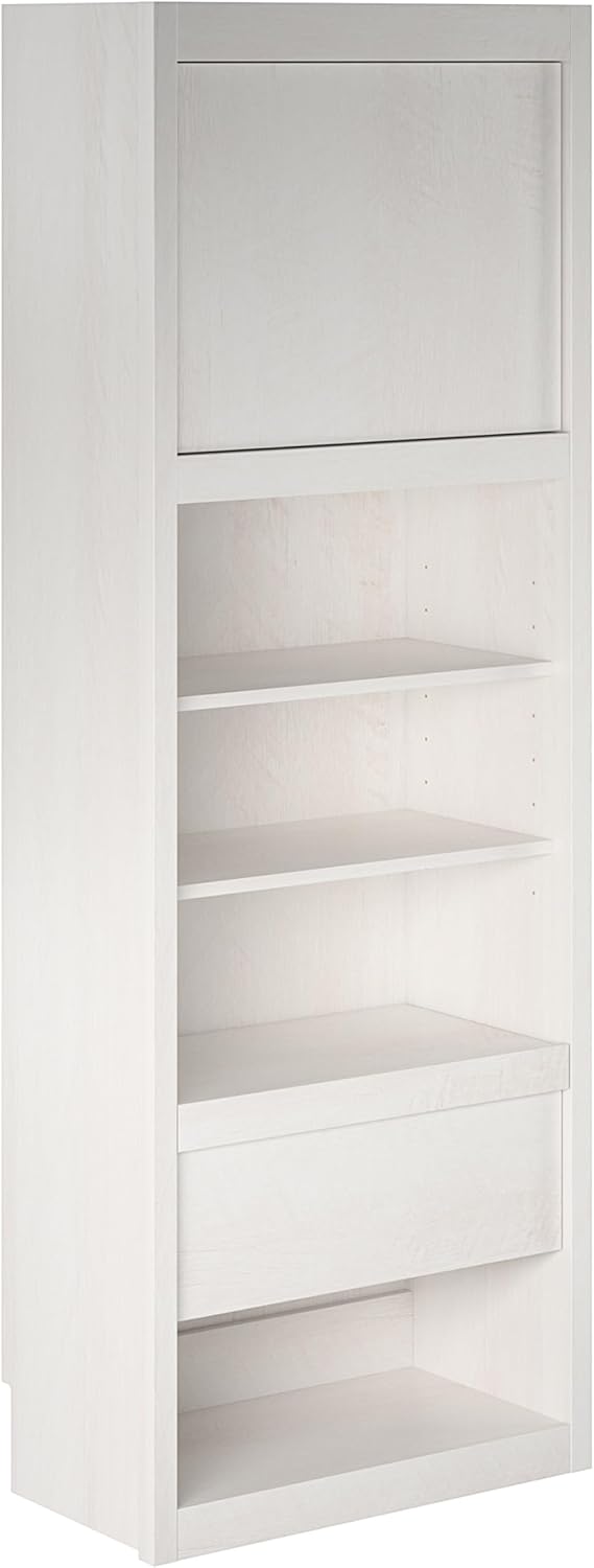 Signature Sleep Murphy Wall Bed Side Cabinet with Pullout Nightstand Ivory Oak Signature Sleep Murphy Wall Bed Side Cabinet with Pullout Nightstand Ivory Oak