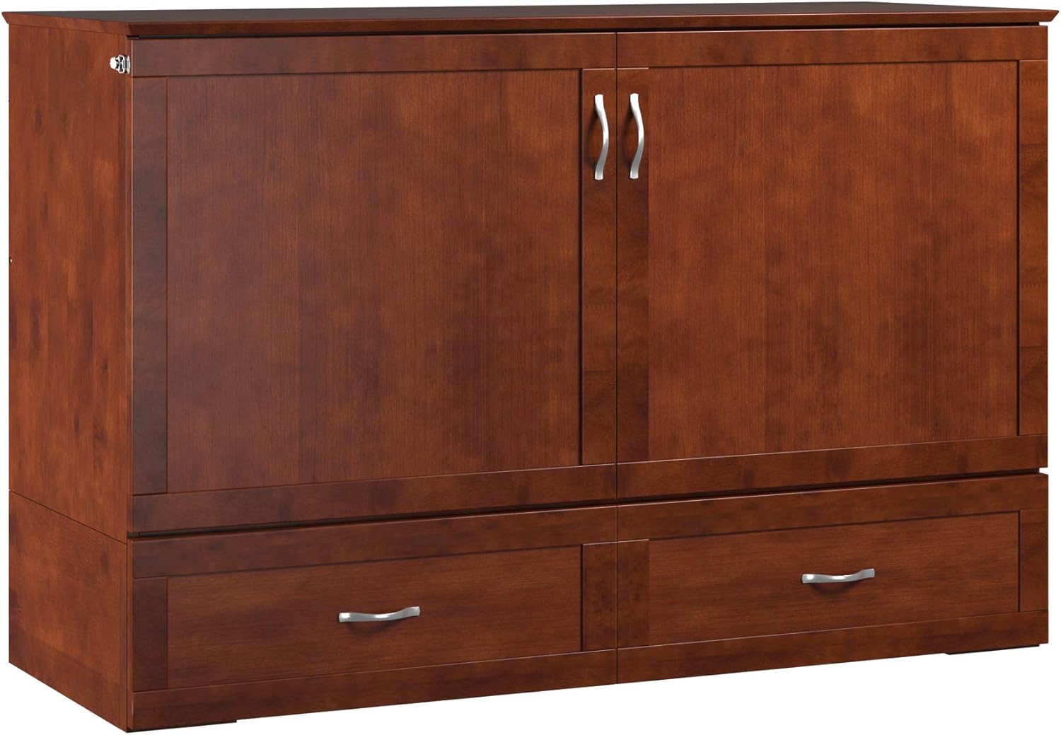 AFI Hamilton Murphy Bed Chest, Queen, Walnut