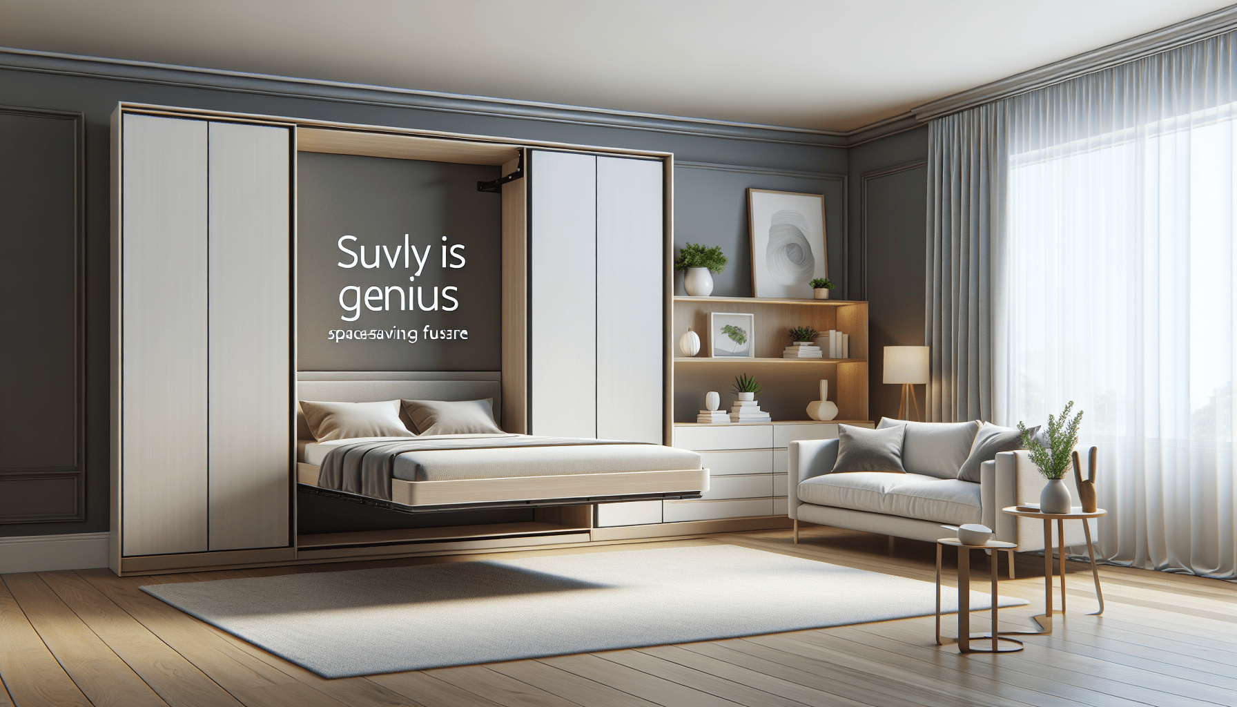 INCREDIBLE Space Saving Furniture - Murphy Bed Ideas ➤ 3