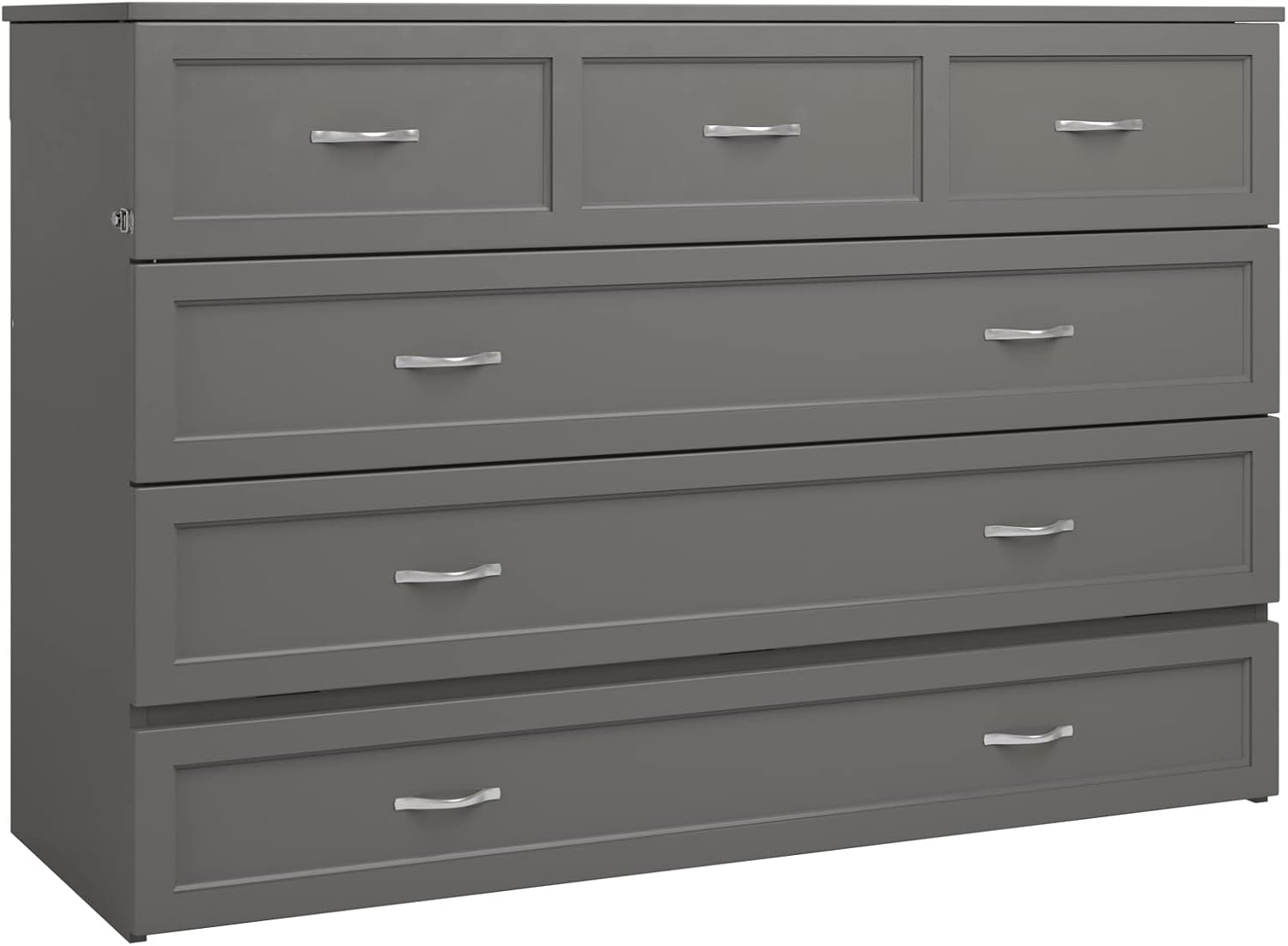 AFI, Northfield Murphy Bed Chest, Queen, Grey