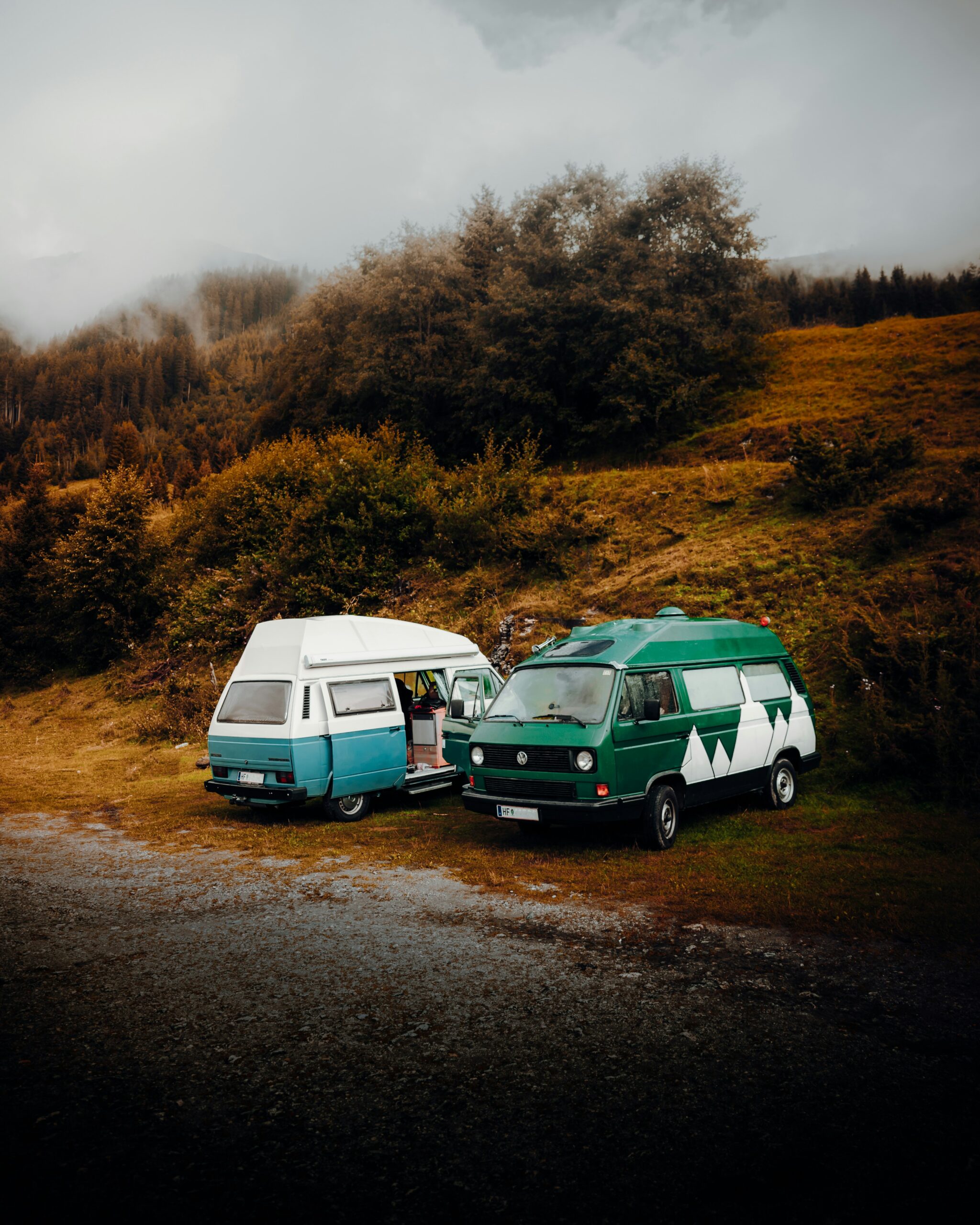 Cleverly designed camper van with Murphy bed, office, and Tesla power system