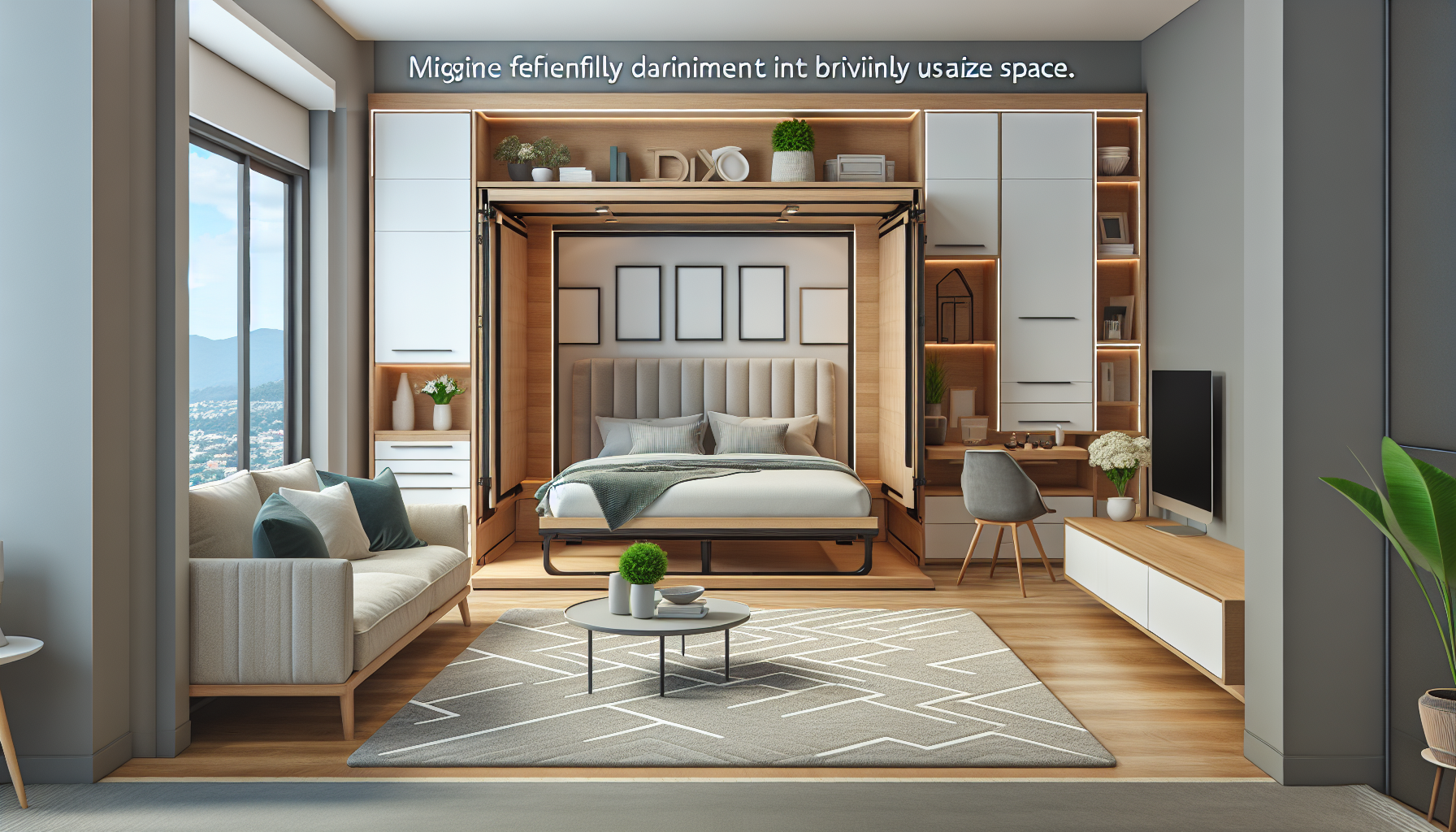 DIY Murphy Bed for Small Spaces