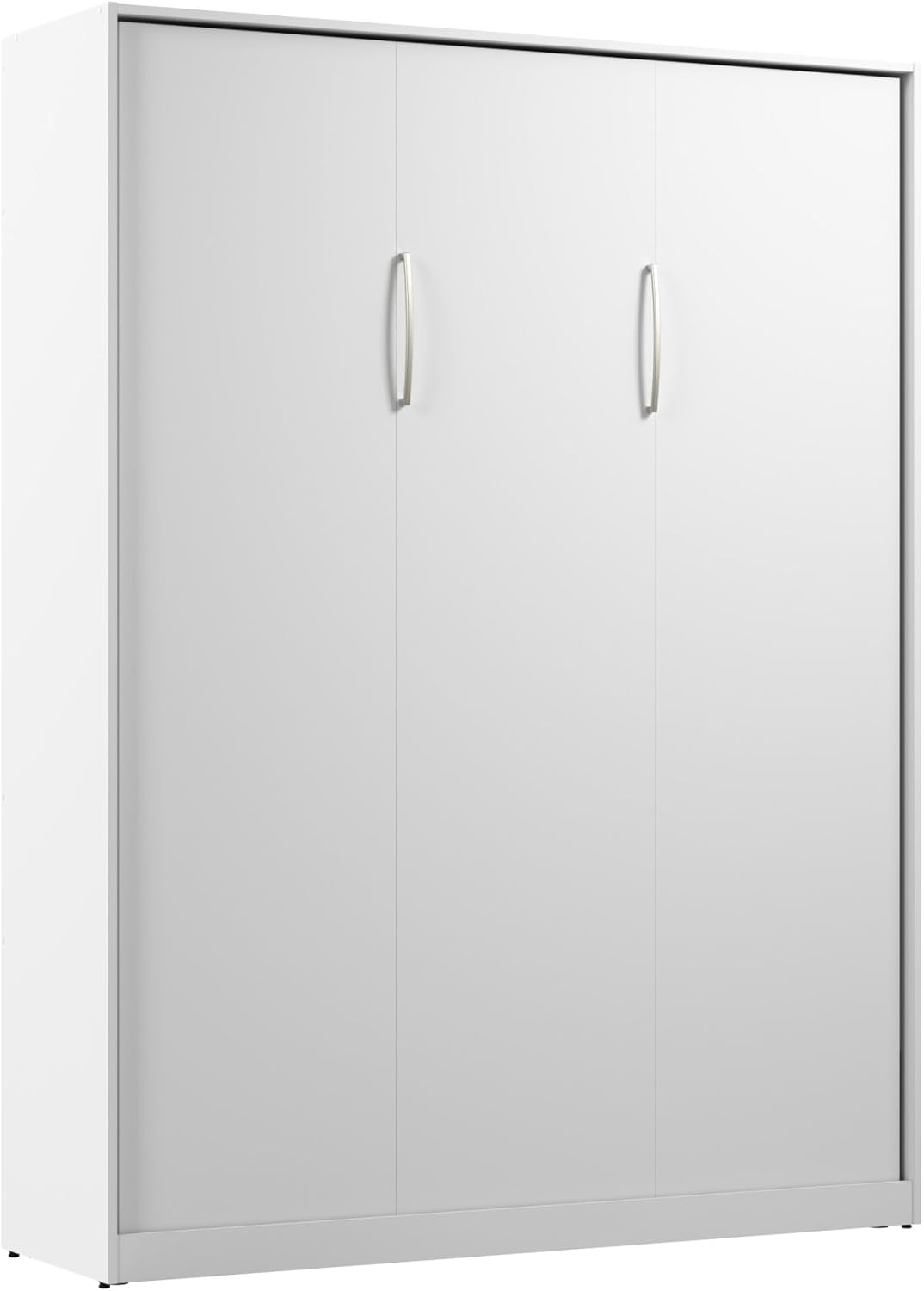 Bestar Claremont 65W Queen Murphy Bed in White, Sleeping Arrangement for Multipurpose Area, Bedroom, Guest Room, or Living Room Bestar Claremont 65W Queen Murphy Bed in White, Sleeping Arrangement for Multipurpose Area, Bedroom, Guest Room, or Living Room