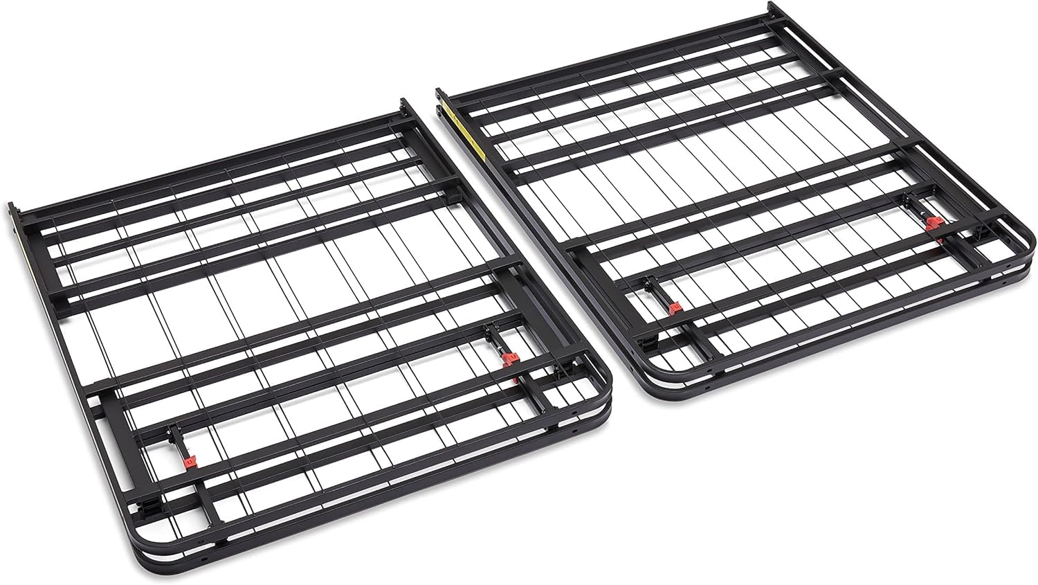 Amazon Basics Bed Frame with Storage, Foldable Metal Platform, Sturdy Steel, No Box Spring Needed, 14 inches High, Tool-Free Setup, Full Size, Black Amazon Basics Bed Frame with Storage, Foldable Metal Platform, Sturdy Steel, No Box Spring Needed, 14 inches High, Tool-Free Setup, Full Size, Black