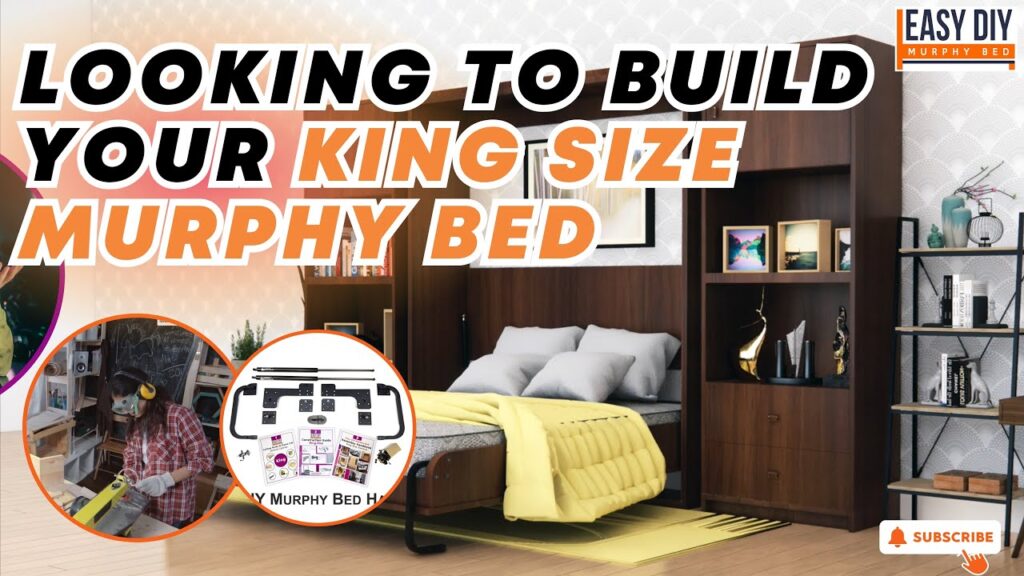 King Size DIY Murphy Bed Hardware Now Available from Easy DIY Murphy Bed