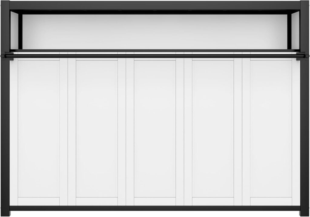 SOFTSEA Twin Size Horizontal Murphy Bed with Storage Shelves, Foldable Wall Bed Frame Heavy-Duty, Twin Murphy Bed Cabinet with Shelves for Guest Room Bedroom Office, White