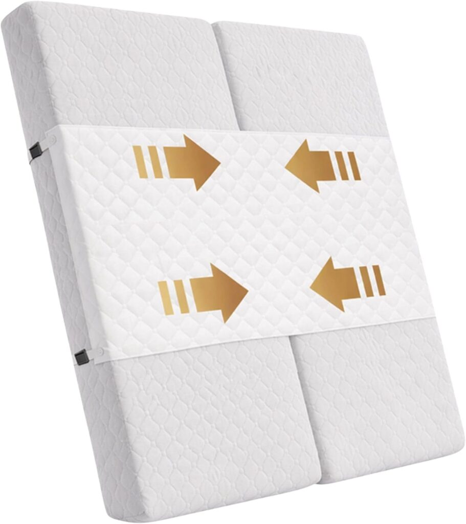 Bed Gap Eliminator | Closes Mattress Gaps Permanetly - For all Mattress Types Sizes - Easy Without Bumpy Filler | Populair for Adjustable, Split King, Queen Twin XL to - Best Choice for Couples Bed Gap Eliminator | Closes Mattress Gaps Permanetly - For all Mattress Types Sizes - Easy Without Bumpy Filler | Populair for Adjustable, Split King, Queen Twin XL to - Best Choice for Couples