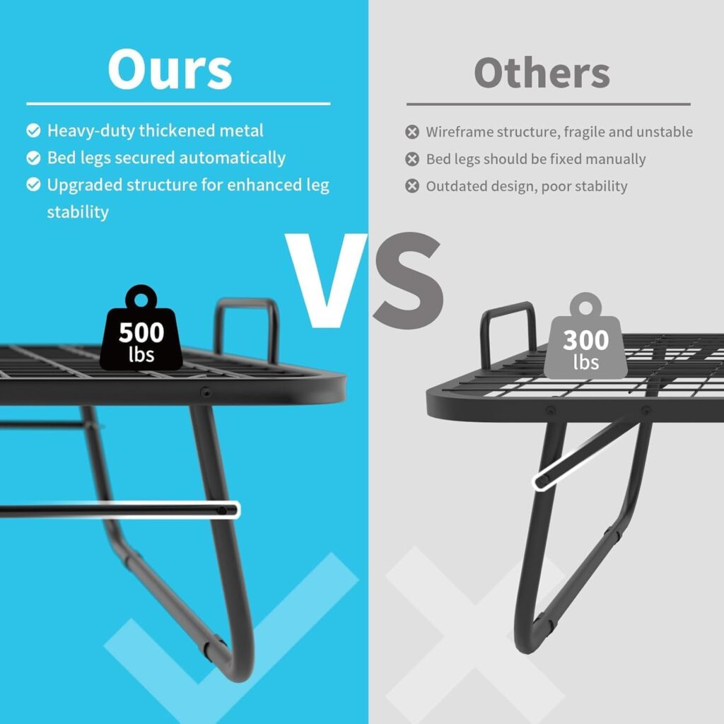 Folding Bed with Memory Foam, 75x46 Foldable Rollaway Guest Bed for Adults, Large Fold Up Beds for Space Saving, Easy Storage